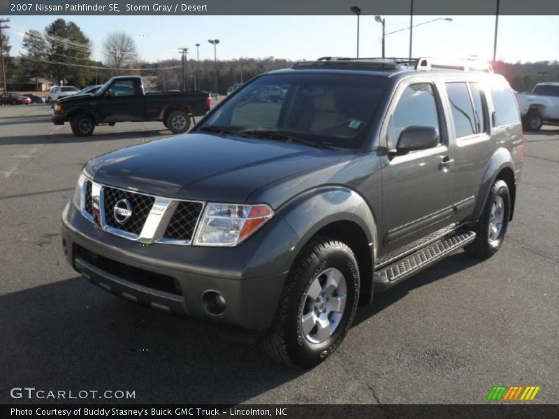 Storm Gray / Desert 2007 Nissan Pathfinder SE