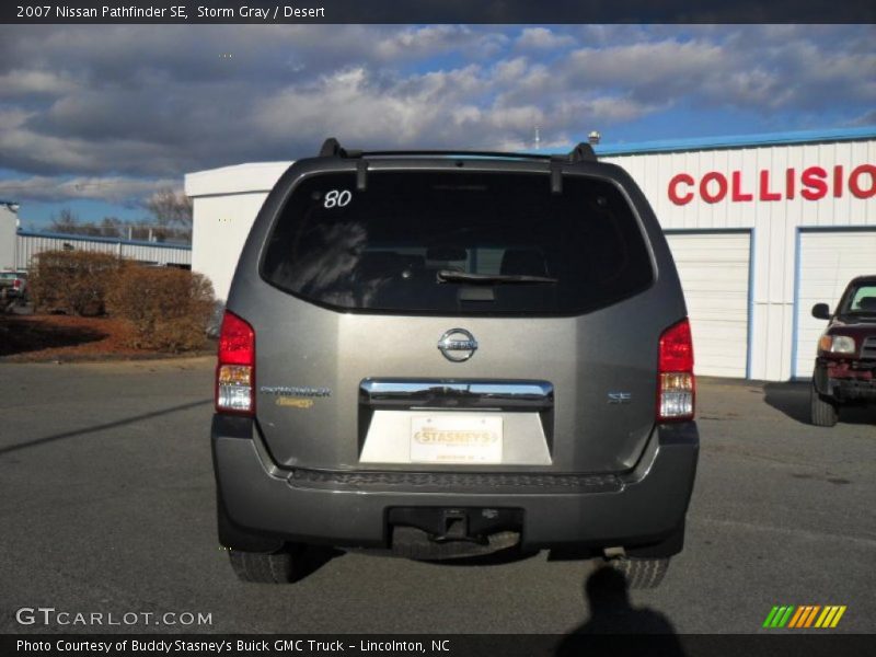 Storm Gray / Desert 2007 Nissan Pathfinder SE