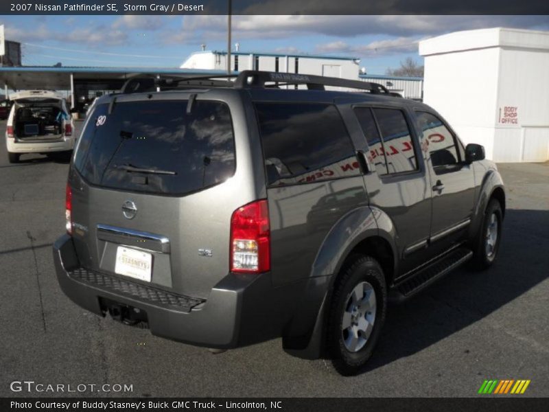 Storm Gray / Desert 2007 Nissan Pathfinder SE