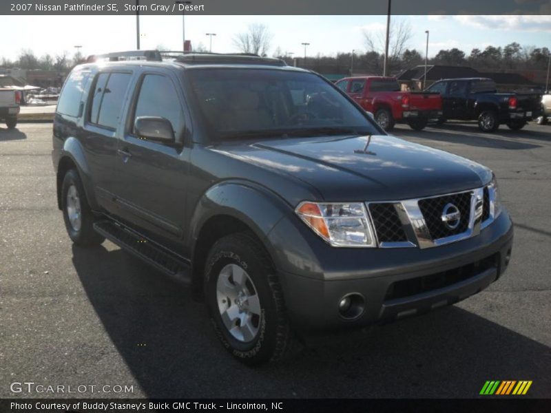 Storm Gray / Desert 2007 Nissan Pathfinder SE