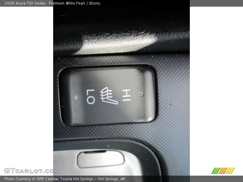 Premium White Pearl / Ebony 2008 Acura TSX Sedan