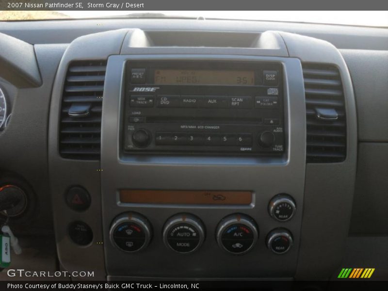 Storm Gray / Desert 2007 Nissan Pathfinder SE