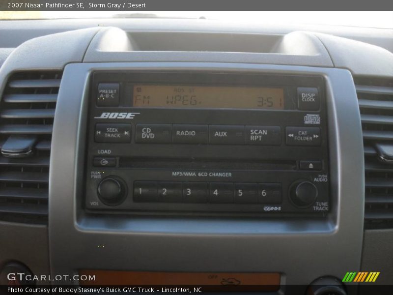 Storm Gray / Desert 2007 Nissan Pathfinder SE