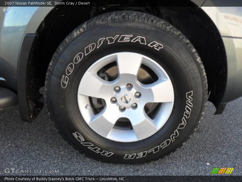 Storm Gray / Desert 2007 Nissan Pathfinder SE