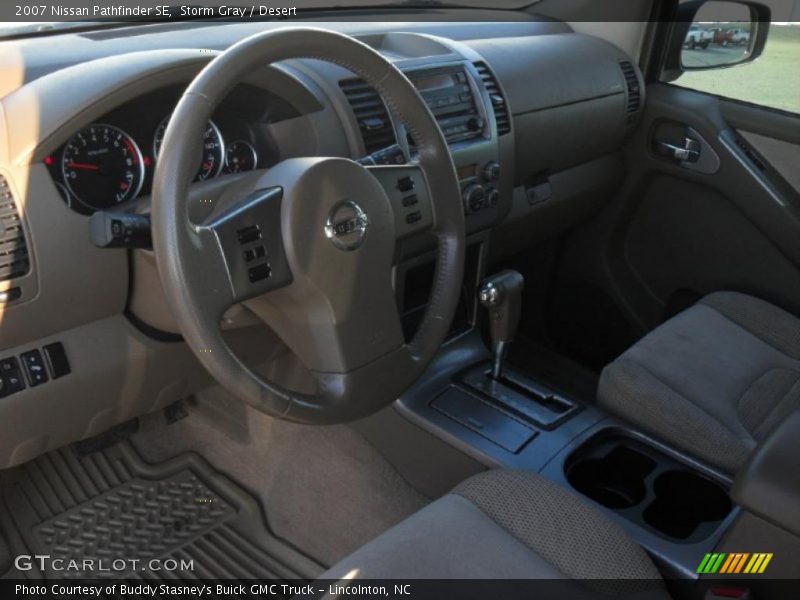 Storm Gray / Desert 2007 Nissan Pathfinder SE