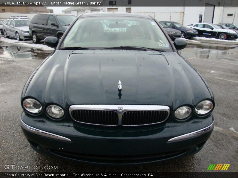 British Racing Green / Barley 2004 Jaguar X-Type 2.5