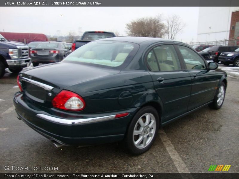 British Racing Green / Barley 2004 Jaguar X-Type 2.5