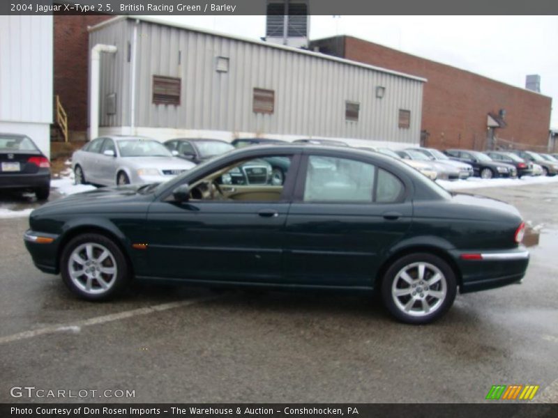 British Racing Green / Barley 2004 Jaguar X-Type 2.5