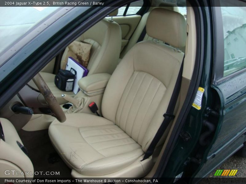 British Racing Green / Barley 2004 Jaguar X-Type 2.5