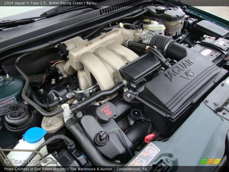 2004 X-Type 2.5 Engine - 2.5 Liter DOHC 24 Valve V6