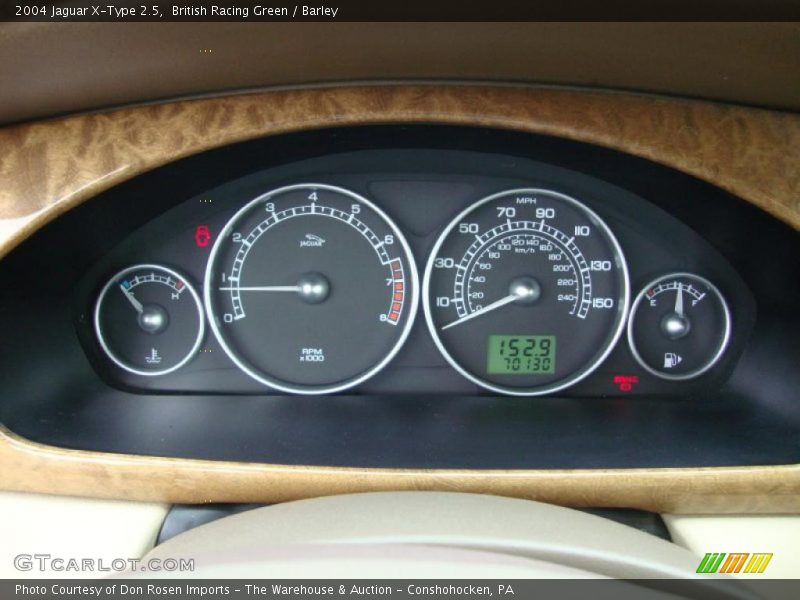  2004 X-Type 2.5 2.5 Gauges