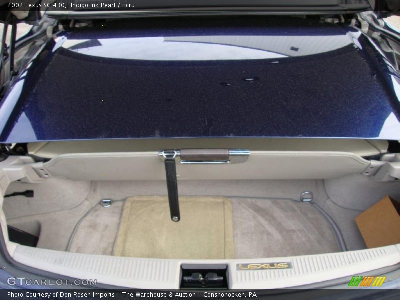  2002 SC 430 Trunk
