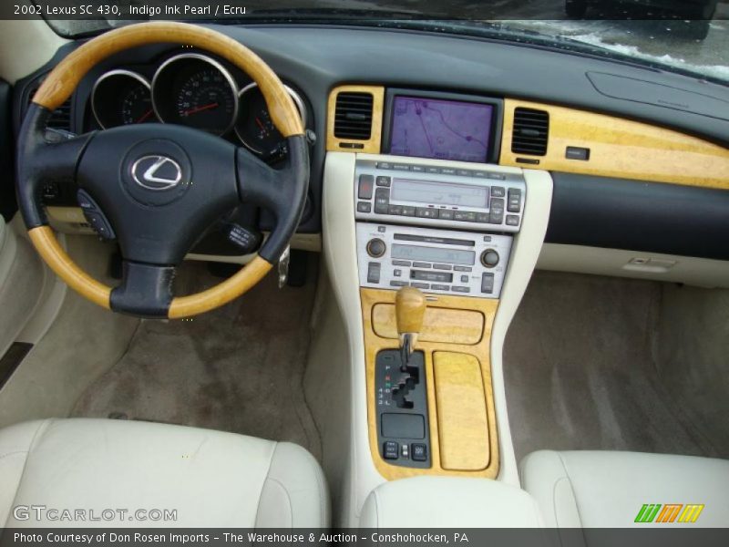 Navigation of 2002 SC 430