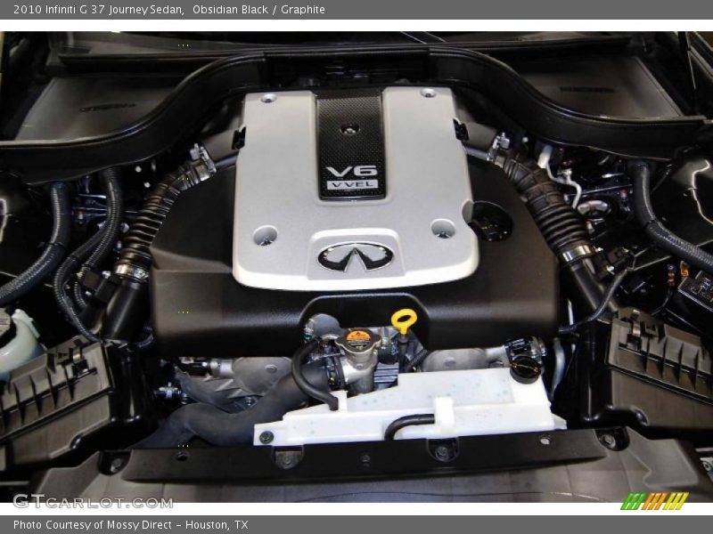 Obsidian Black / Graphite 2010 Infiniti G 37 Journey Sedan