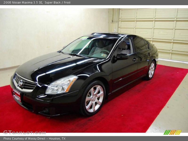 Super Black / Frost 2008 Nissan Maxima 3.5 SE