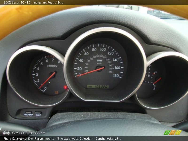  2002 SC 430 430 Gauges