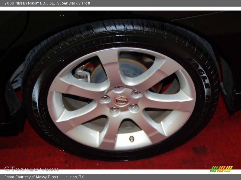 Super Black / Frost 2008 Nissan Maxima 3.5 SE