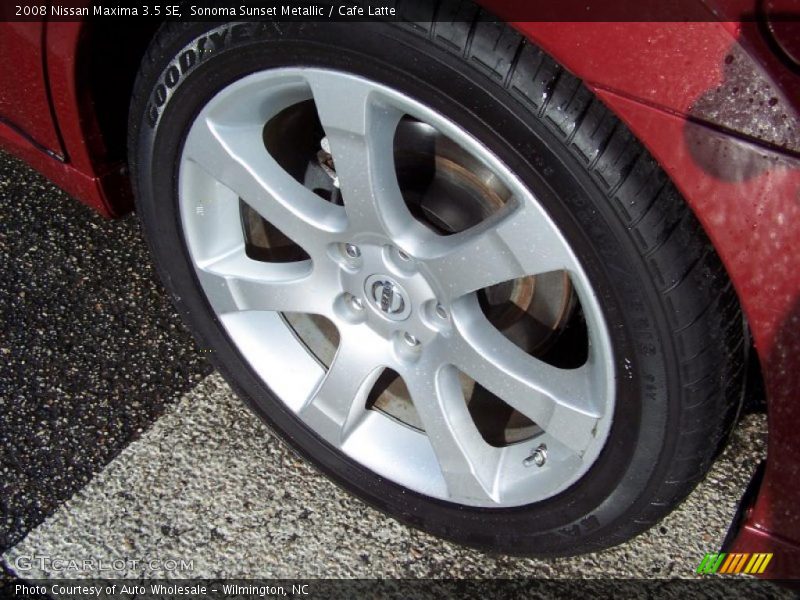 Sonoma Sunset Metallic / Cafe Latte 2008 Nissan Maxima 3.5 SE