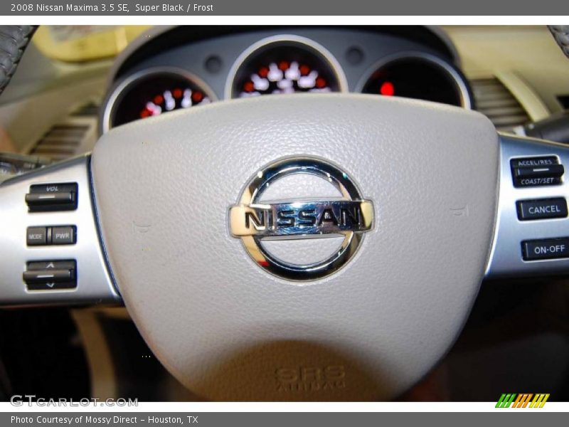 Super Black / Frost 2008 Nissan Maxima 3.5 SE