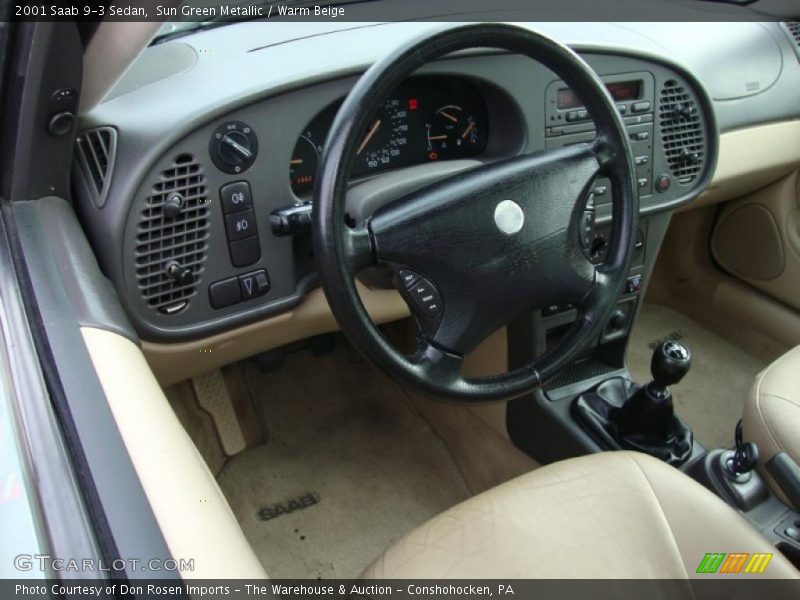  2001 9-3 Sedan Warm Beige Interior