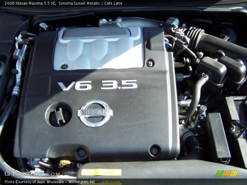 Sonoma Sunset Metallic / Cafe Latte 2008 Nissan Maxima 3.5 SE