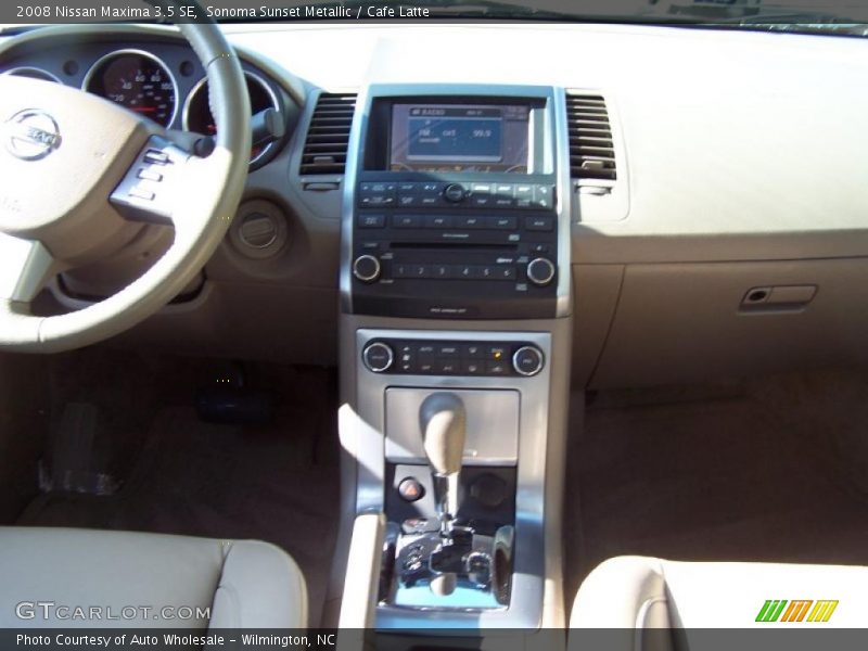 Sonoma Sunset Metallic / Cafe Latte 2008 Nissan Maxima 3.5 SE