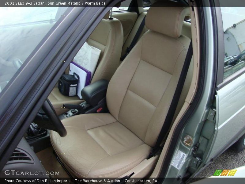  2001 9-3 Sedan Warm Beige Interior