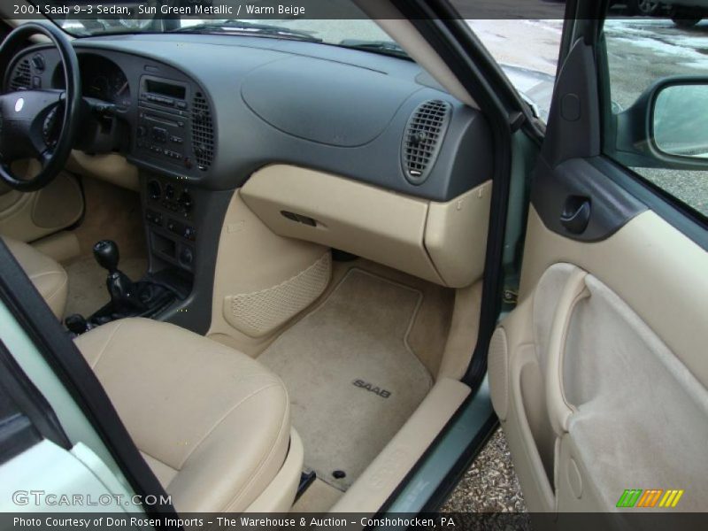  2001 9-3 Sedan Warm Beige Interior