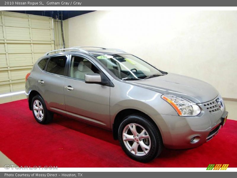 Gotham Gray / Gray 2010 Nissan Rogue SL