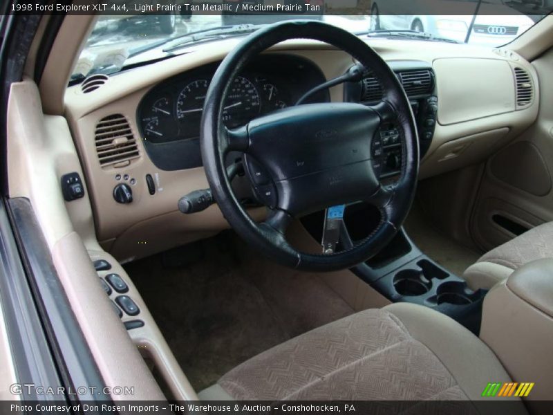 Medium Prairie Tan Interior - 1998 Explorer XLT 4x4 
