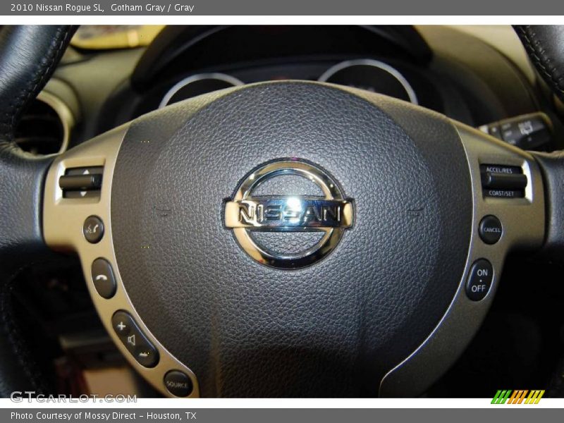 Gotham Gray / Gray 2010 Nissan Rogue SL