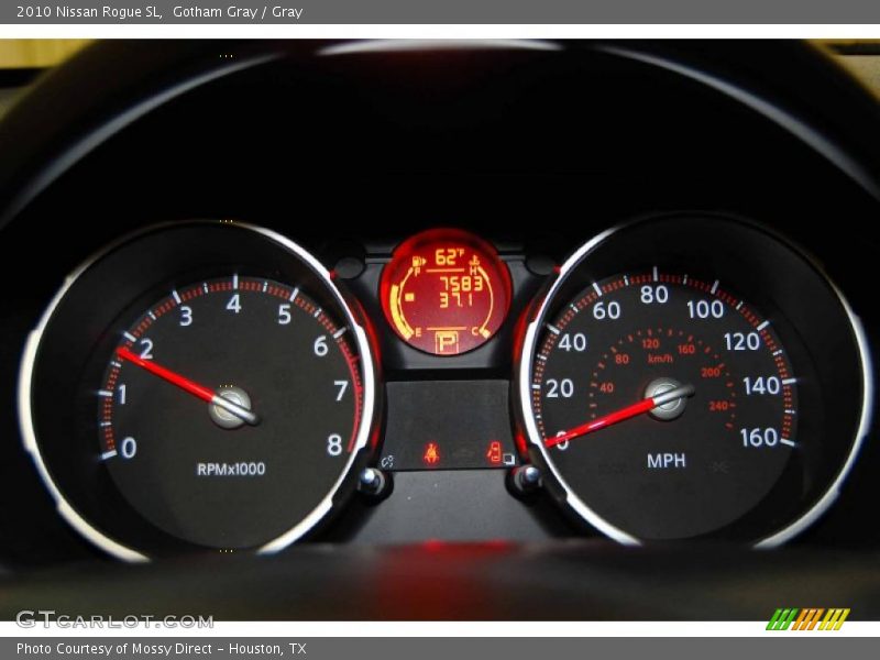 Gotham Gray / Gray 2010 Nissan Rogue SL
