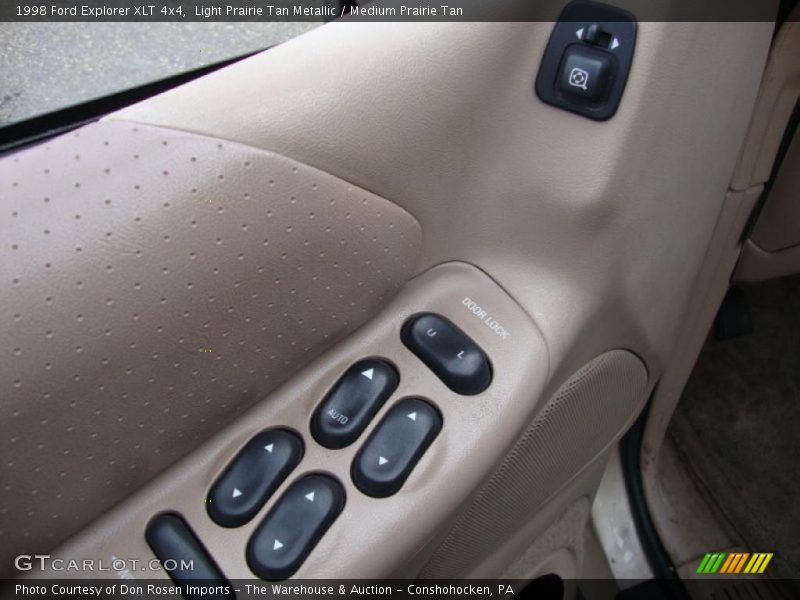 Controls of 1998 Explorer XLT 4x4