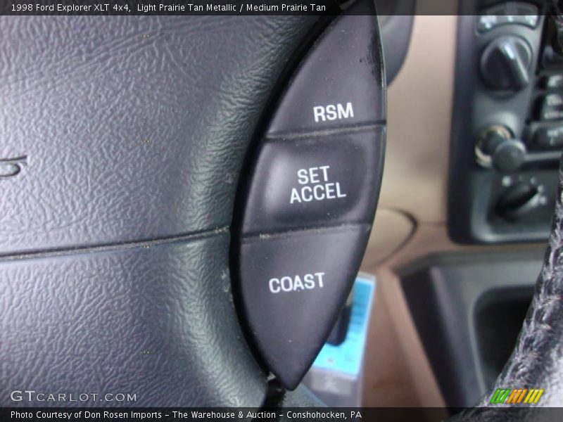 Controls of 1998 Explorer XLT 4x4