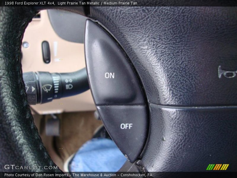 Controls of 1998 Explorer XLT 4x4