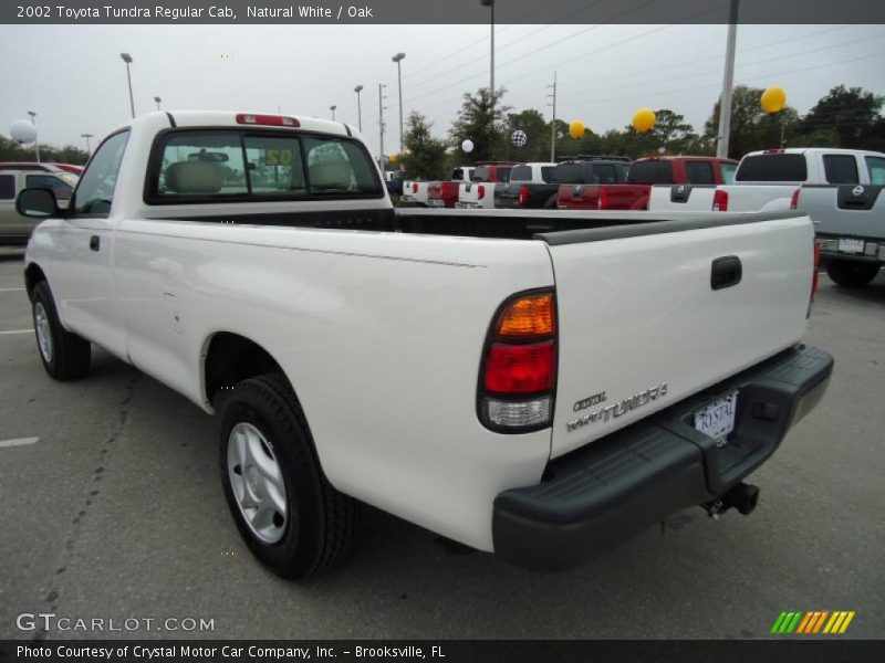 Natural White / Oak 2002 Toyota Tundra Regular Cab