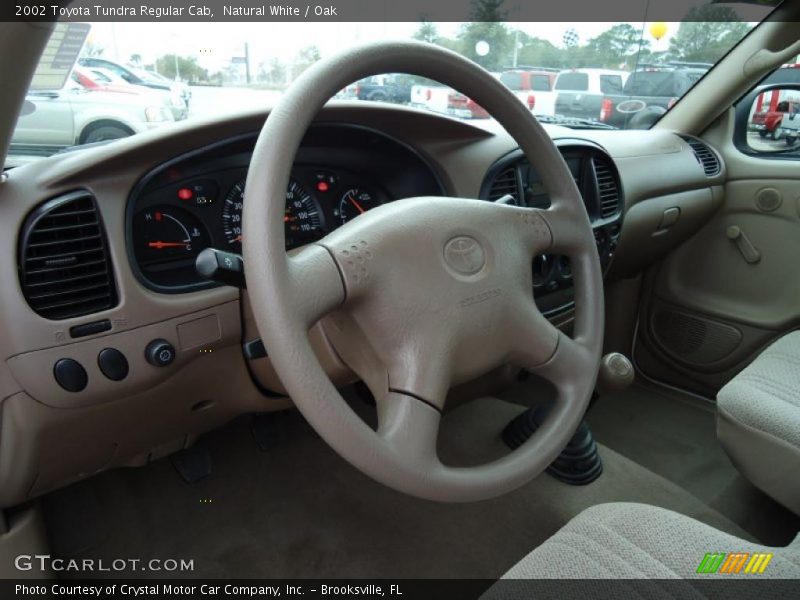 Natural White / Oak 2002 Toyota Tundra Regular Cab
