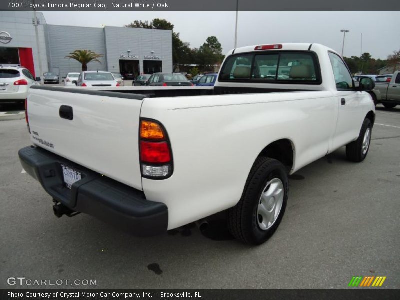 Natural White / Oak 2002 Toyota Tundra Regular Cab