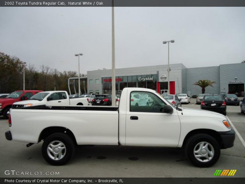 Natural White / Oak 2002 Toyota Tundra Regular Cab