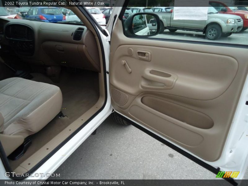 Natural White / Oak 2002 Toyota Tundra Regular Cab