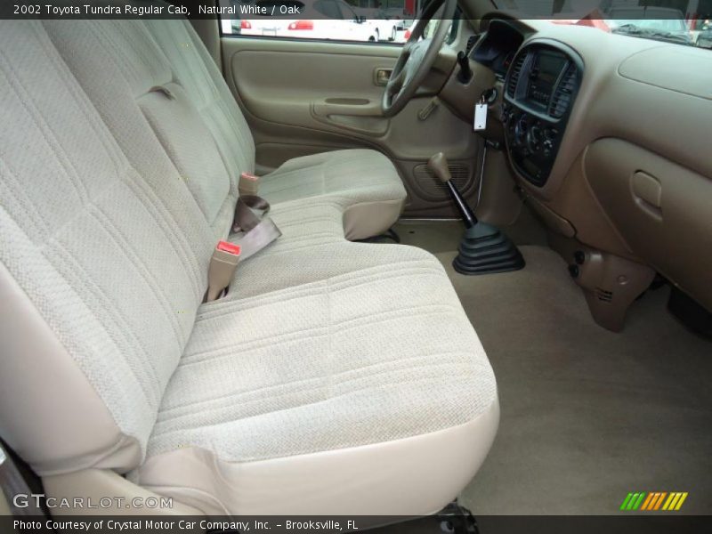  2002 Tundra Regular Cab Oak Interior