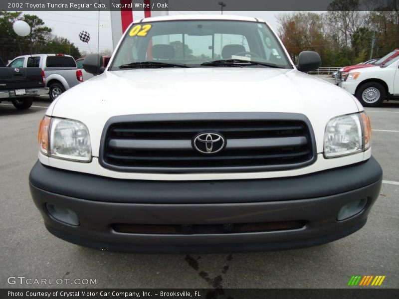 Natural White / Oak 2002 Toyota Tundra Regular Cab