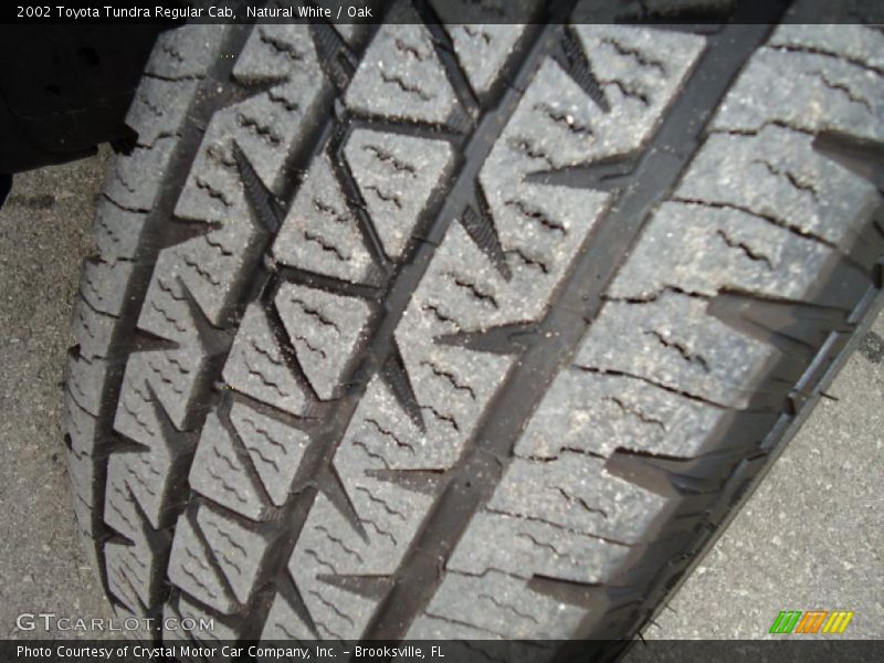 Natural White / Oak 2002 Toyota Tundra Regular Cab