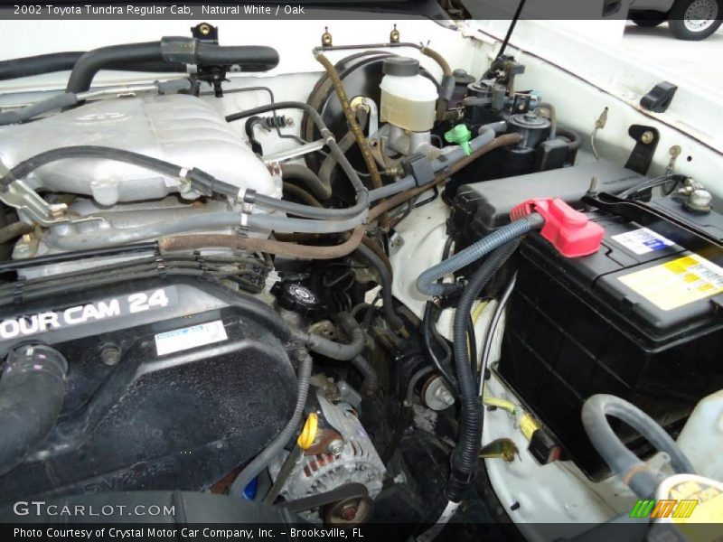 Natural White / Oak 2002 Toyota Tundra Regular Cab