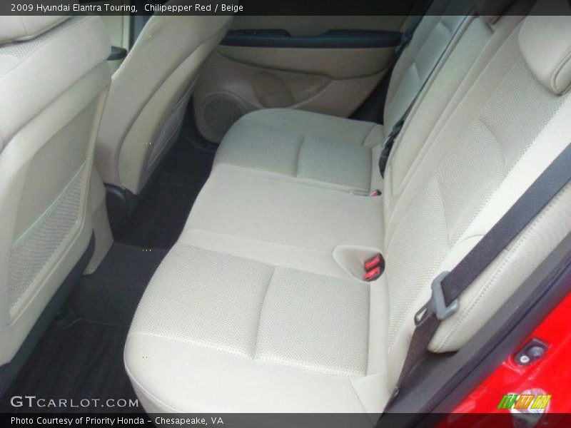 2009 Elantra Touring Beige Interior