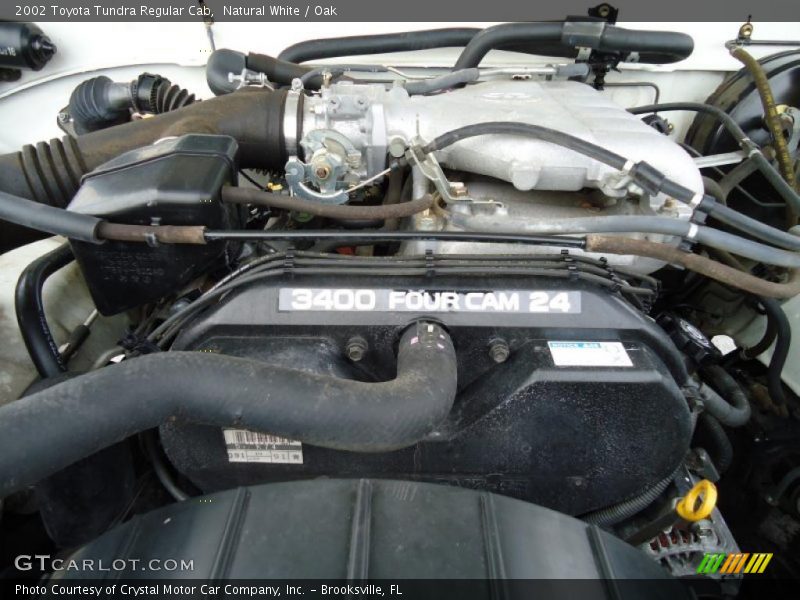  2002 Tundra Regular Cab Engine - 3.4 Liter DOHC 24-Valve V6