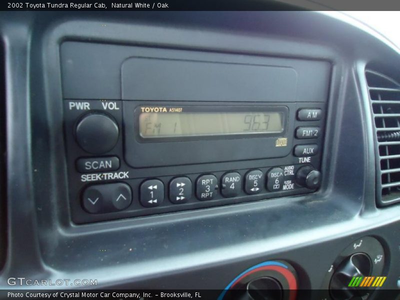 Natural White / Oak 2002 Toyota Tundra Regular Cab