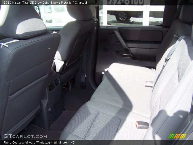 Smoke Metallic / Charcoal 2010 Nissan Titan SE Crew Cab