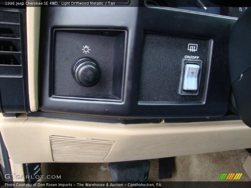 Light Driftwood Metallic / Tan 1996 Jeep Cherokee SE 4WD