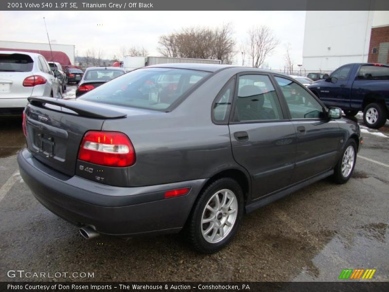 Titanium Grey / Off Black 2001 Volvo S40 1.9T SE